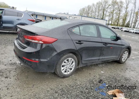 2017 Hyundai Elantra Se из США, поврежденный, VIN KMHD74LF2HU321199